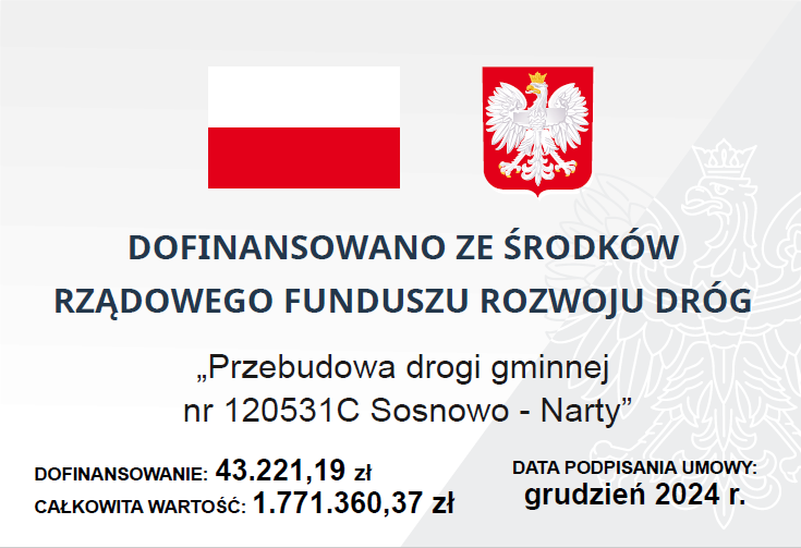 droga sosnowo narty